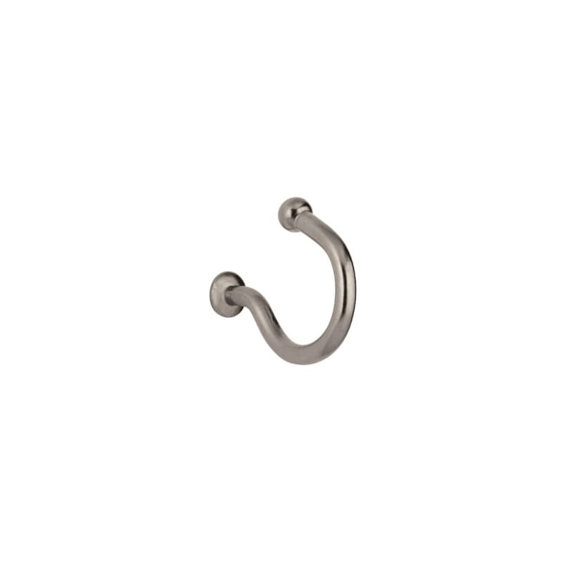 Sugatsune TL 1-11/32"L 26 lbs Weight Capacity Stainless Steel Wire Hook, Polished Stainless Steel, TL-40