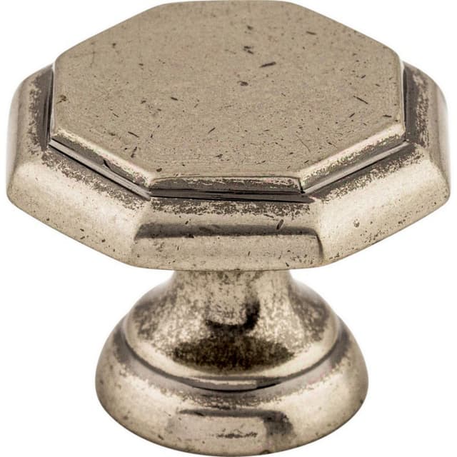 Top Knobs Britannia Series 1-1/4" (32 mm) Diameter Antique PewterKnob, - M6