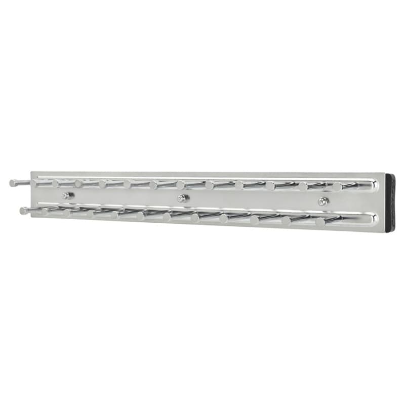 Rev-A-Shelf 2-1/2" x 14" Side Mount Tie Rack, Chrome, TRC-14CR