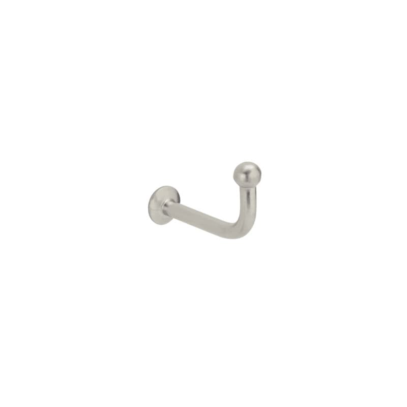 Sugatsune TY Series 55/64"L 6.6 lbs Weight Capacity Stainless Steel Wire Hook, Polished Stainless Steel, - TY-20