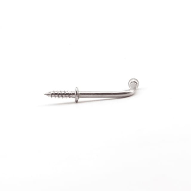 40mm Wire Hook, Polished Stainless Steel