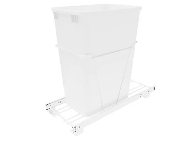 Rev-A-Shelf RV-932PB Series Single Bin Bottom Mount Waste Containers