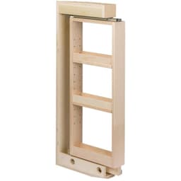 Century Signature Maple 2-Shelf Wall Filler 3" W x 30" H with Standard Slides, WCF330PF