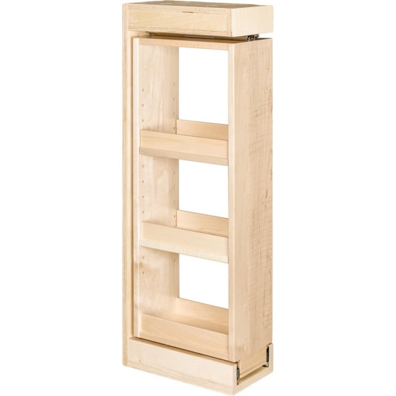 Century Signature Maple 2-Shelf Wall Filler 6" W x 30" H with Standard Slides, WCF630PF