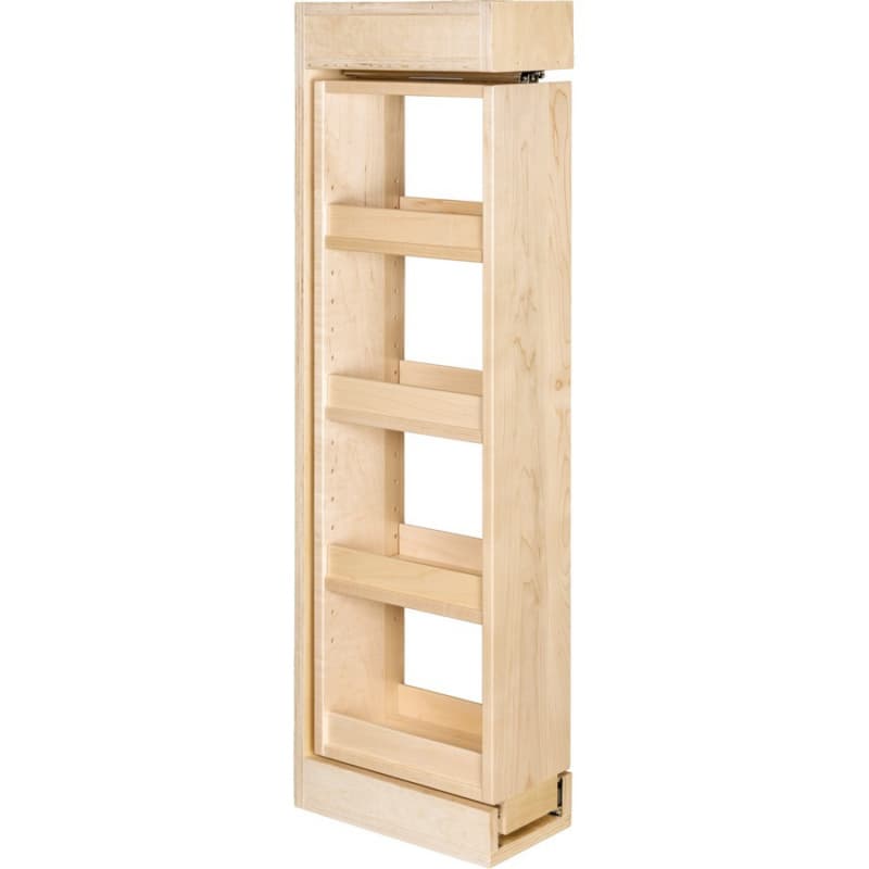 Century Signature Maple 2-Shelf Wall Filler 6" W x 36" H with Standard Slides, WCF636PF