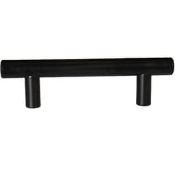 Wurth Bar 3" Center to Center Stainless Steel Bar Pull Matte Black, - WR01000004