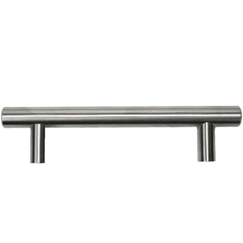 Wurth Bar 3-3/4" Center to Center Stainless Steel Bar Pull Satin Nickel, - WR01000002