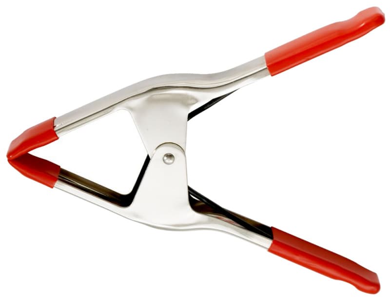 2" Spring Clamp with Vinyl Tip, 2-1/4" Throat Depth