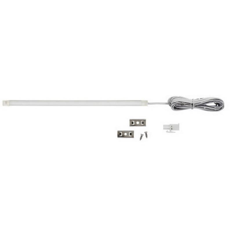 FineLine 2.0 T637 LED 3W Cool White Linear Light, 8", Nickel