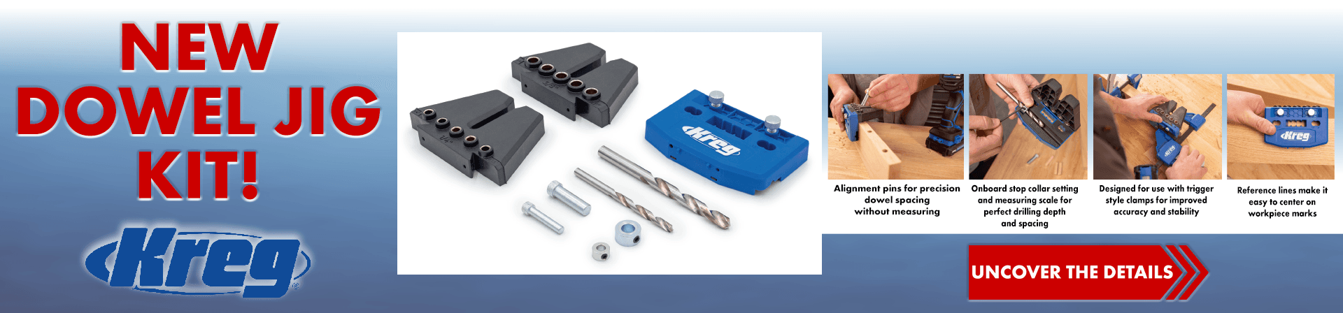 New Dowel Jig Kit Promo