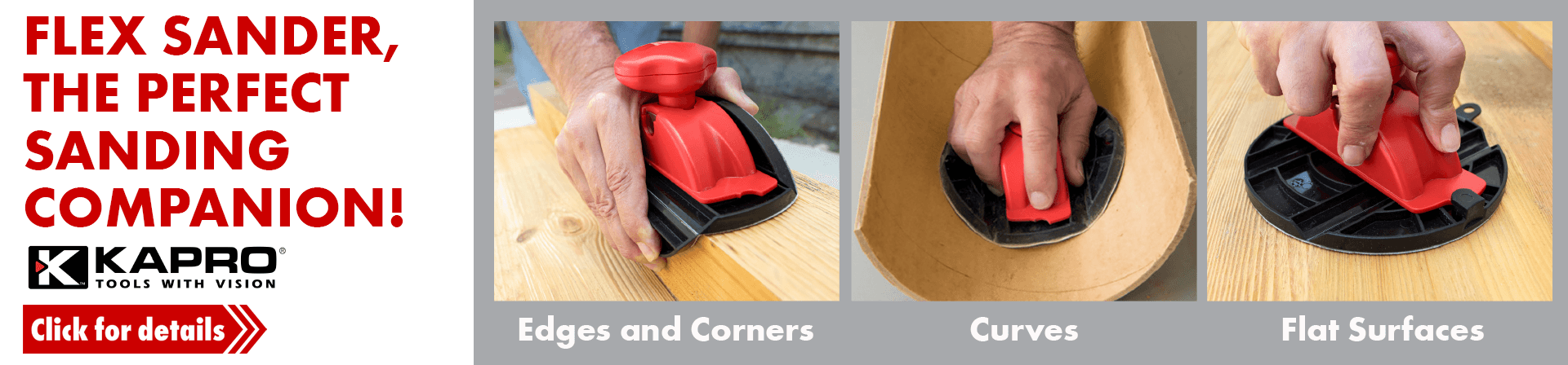 BP4431 Kapro Flex Sander promo