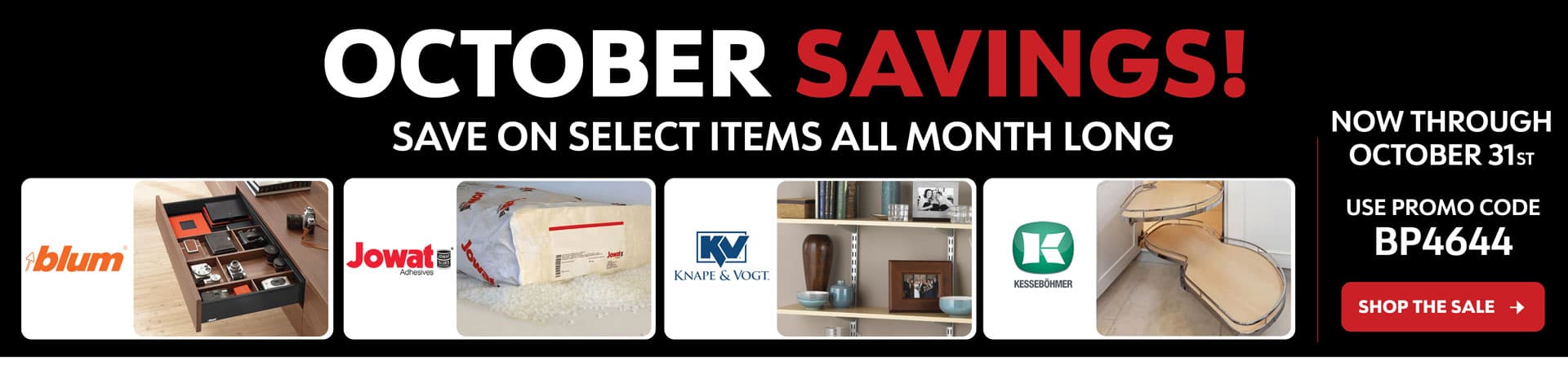 October Savings!