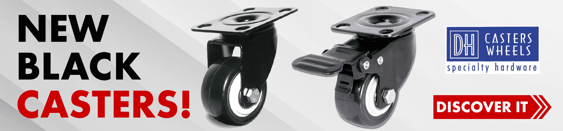 New Black Casters