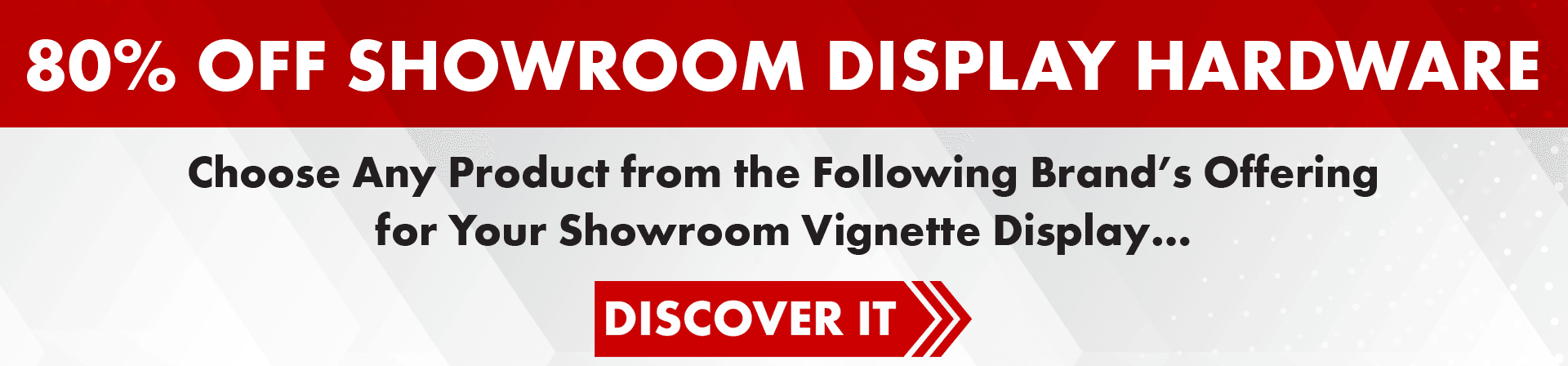 80% OFF Showroom Display