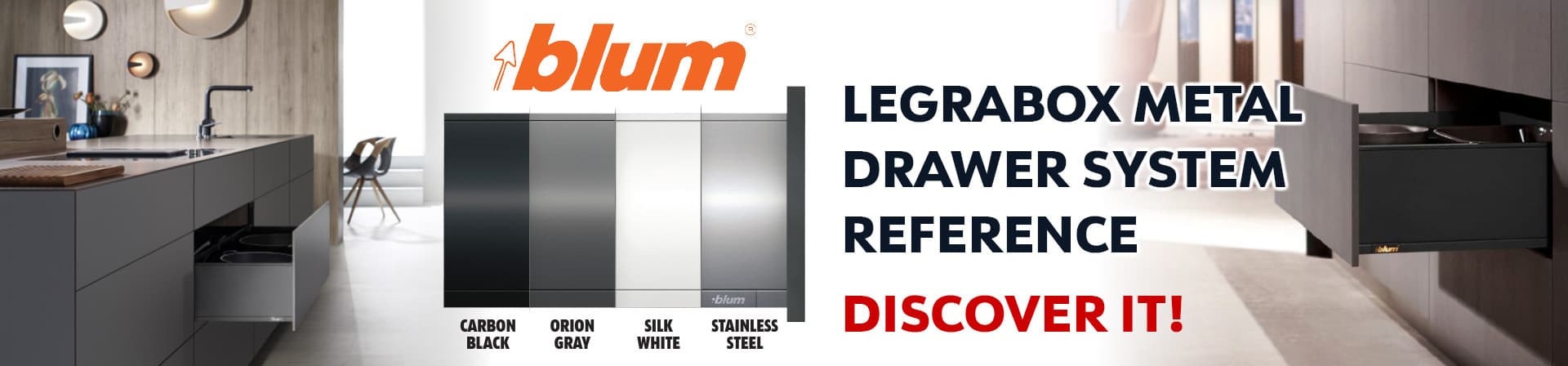 Blum LEGRABOX Metal Drawer System Reference