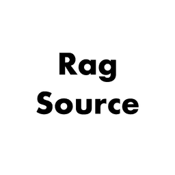 An image of RAG SOURCE