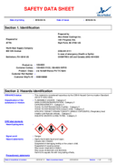 Technical data sheet 1