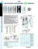 Catalog page, HES3D-E190DN-UL