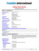 Safety Data Sheet