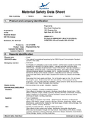 Technical data sheet 1