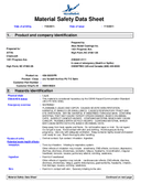 Technical data sheet 1