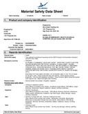 Technical data sheet 1