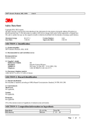 Material Safety Data Sheet