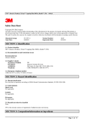 Material Safety Data Sheet