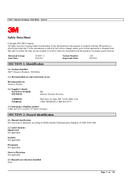Material Safety Data Sheet