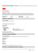Material Safety Data Sheet
