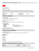 Material Safety Data Sheet
