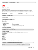 Material Safety Data Sheet