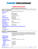 Safety data, 33321