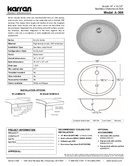 Technical data, A-306-WHITE