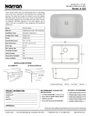 Technical data, A-320-BISQUE
