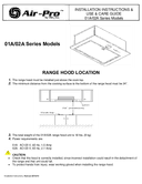 User manual 1, AIR-PRO 02A WH