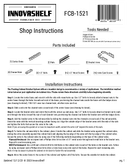 User manual 1, FCB-1521