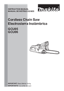 User manual 1, GCU05M1