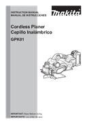 User manual 1, GPK01M1