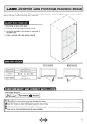 User manual 1, GS-GH50-BL