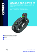 User manual 1, GP-1LI-FB-1S-HC