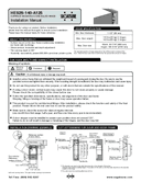 User manual 1, HES2S-140-A125-BL