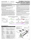 User manual 1, L-12DCH60X5-120-277V-1