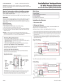 User manual 1, L-WLD-010V-W-120-277V-1