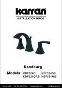 User manual 1, KBF524SS