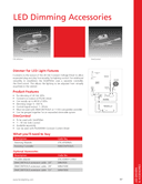 Technical data, DIMCONTROL