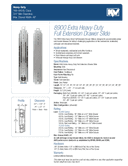 Technical data, 8900B 42