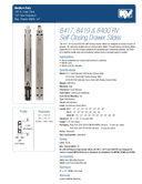 Technical data, 8417B 18