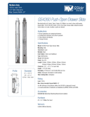 Technical data, GS4260 14