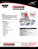 Technical data, 23330